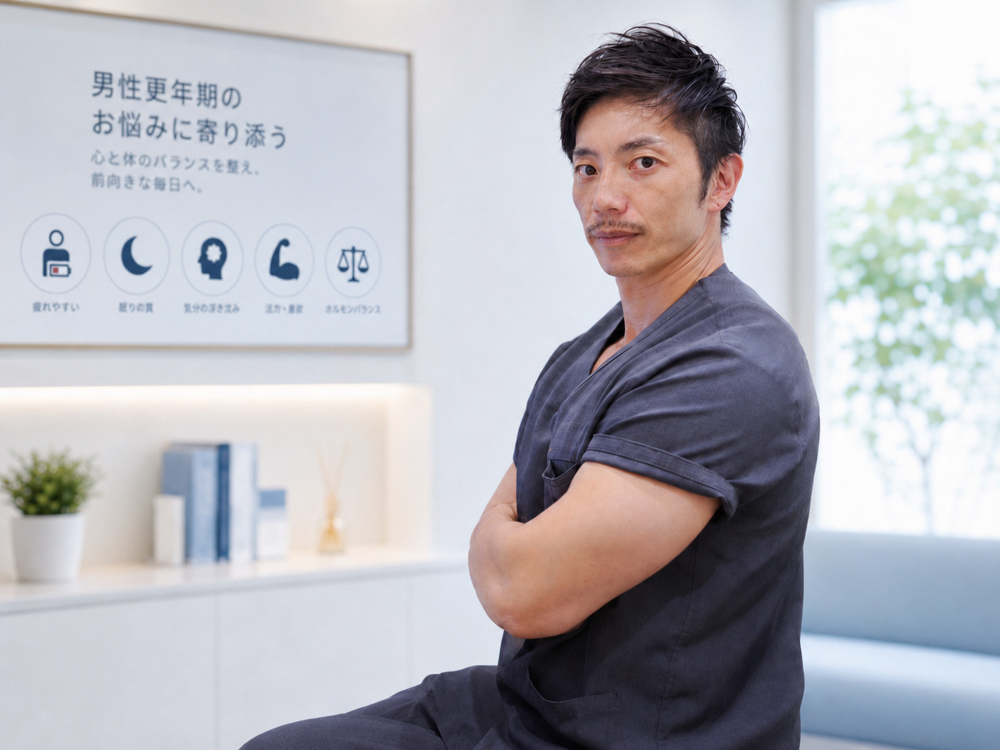 泌尿器科専門医による診療イメージ
